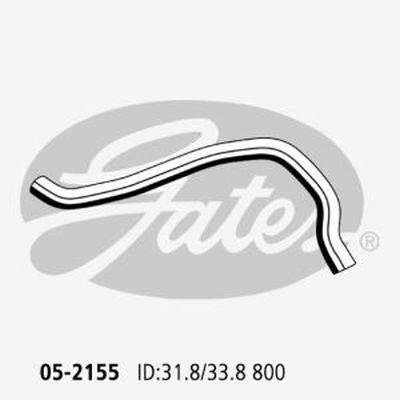 Gates 05-2155 Radiator hose 052155