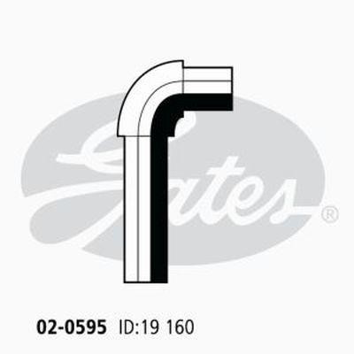Gates 02-0595 Heater hose 020595
