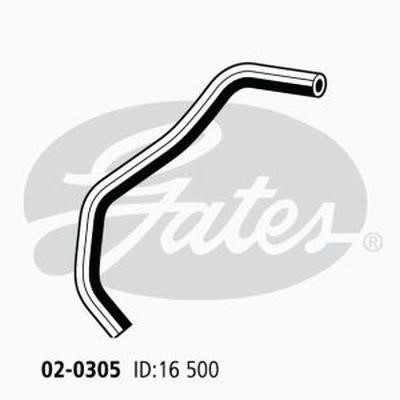 Gates 02-0305 Heater hose 020305