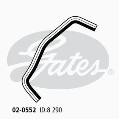 Gates 02-0552 Heater hose 020552