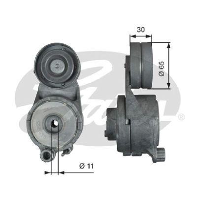 Gates 39294 Idler roller 39294