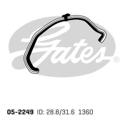 Gates 05-2249 Radiator hose 052249