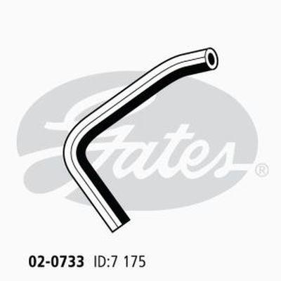Gates 02-0733 Heater hose 020733