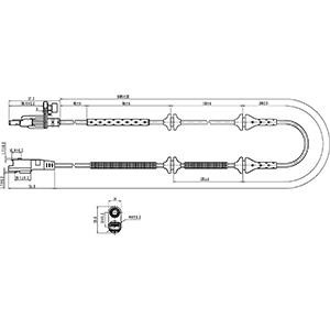 Sensor, wheel speed Cargo 181892