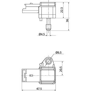 MAP Sensor Cargo 182104