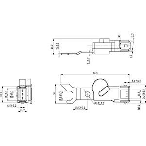 Camshaft position sensor Cargo 150851