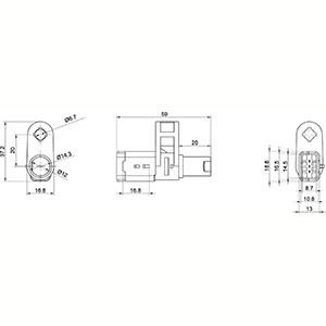 Camshaft position sensor Cargo 151008