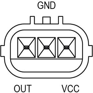 Camshaft position sensor Cargo 150997