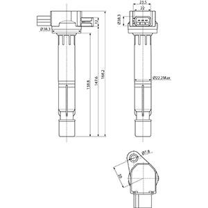 Ignition coil Cargo 150897