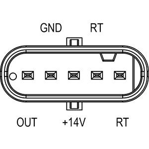 Air mass sensor Cargo 182256