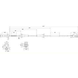 Sensor, wheel speed Cargo 182621