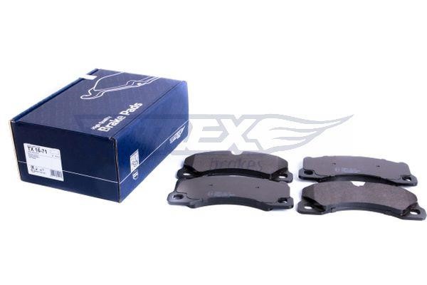 Tomex TX 16-71 Front disc brake pads, set TX1671