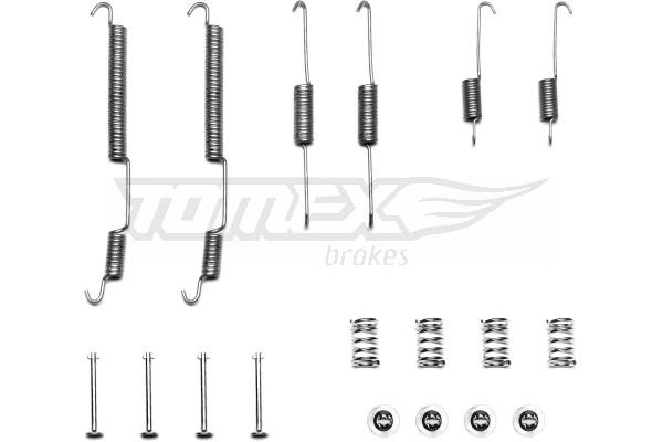 Tomex TX 40-29 Mounting kit brake pads TX4029