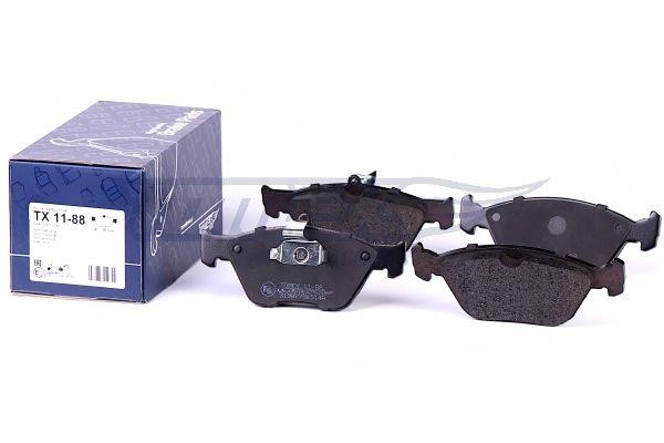 Tomex TX 11-88 Brake Pad Set, disc brake TX1188