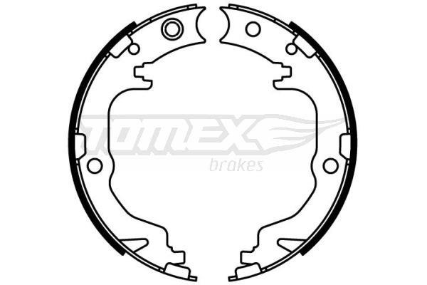 Tomex TX 22-60 Brake shoe set TX2260