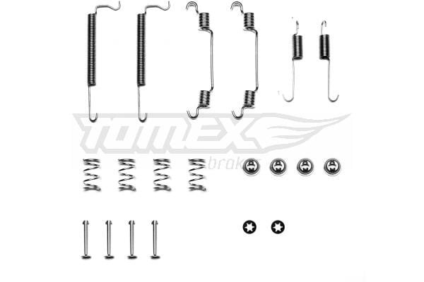 Tomex TX 40-05 Mounting kit brake pads TX4005