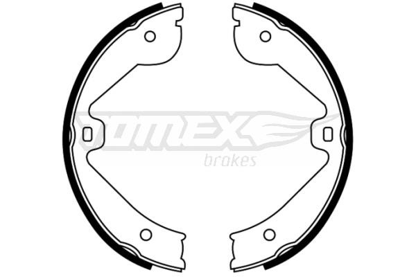 Tomex TX 22-67 Brake shoe set TX2267