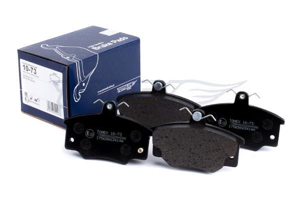 Tomex TX 10-73 Brake Pad Set, disc brake TX1073