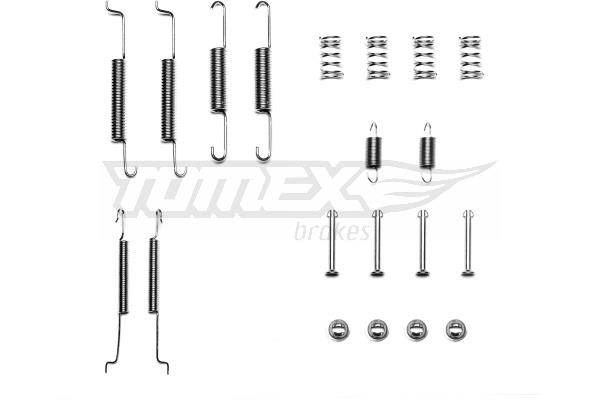Tomex TX 40-01 Mounting kit brake pads TX4001