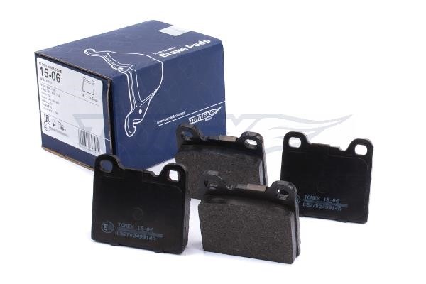 Tomex TX 15-06 Brake Pad Set, disc brake TX1506