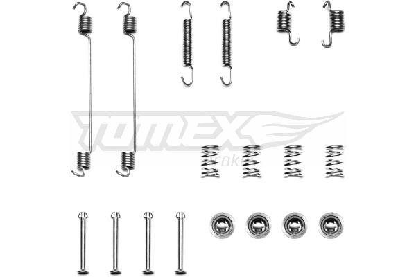 Brake pad accessory kit Renault Kangoo: TX4023 Tomex Brake pad fitting kit