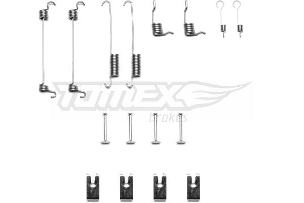 Tomex TX 40-38 Mounting kit brake pads TX4038
