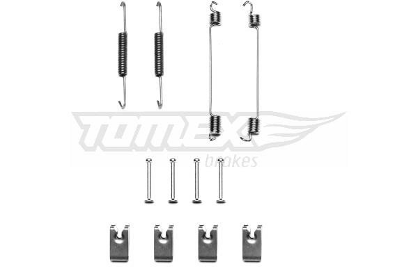 Tomex TX 40-53 Mounting kit brake pads TX4053