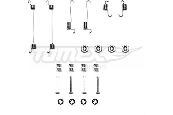 Tomex TX 40-30 Mounting kit brake pads TX4030