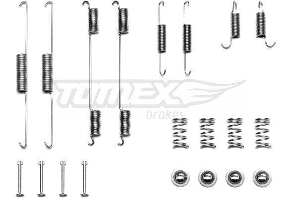 Tomex TX 41-79 Mounting kit brake pads TX4179