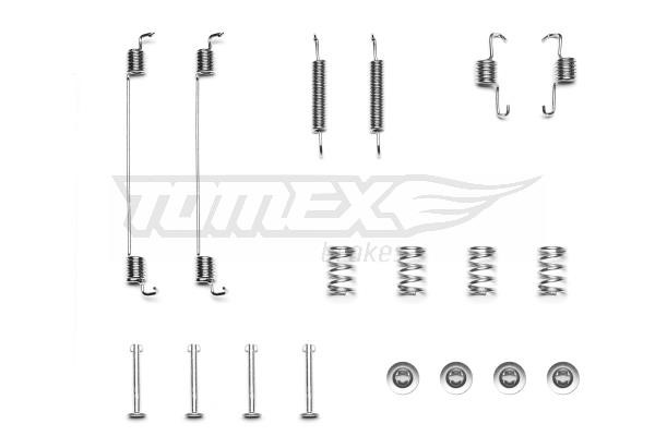 Tomex TX 40-61 Mounting kit brake pads TX4061