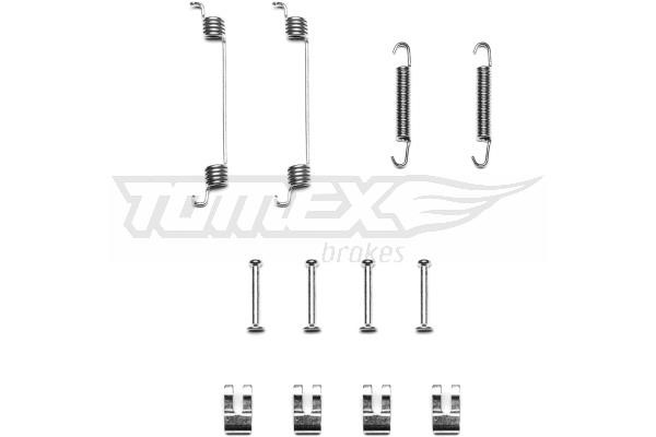 Tomex TX 40-58 Mounting kit brake pads TX4058