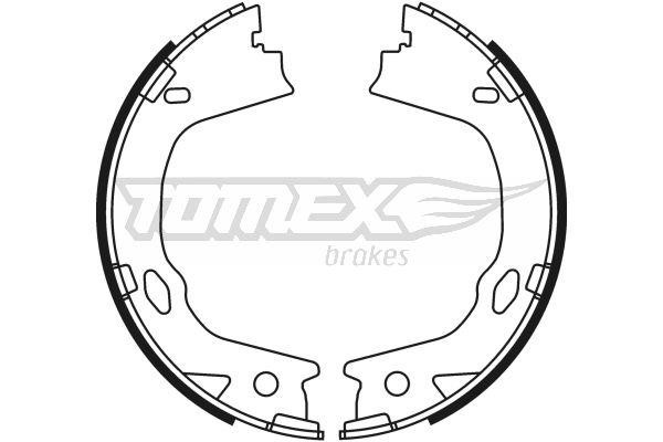 Tomex TX 23-47 Brake shoe set TX2347