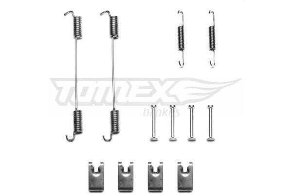 Tomex TX 41-80 Mounting kit brake pads TX4180