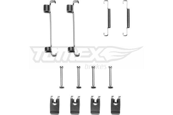 Tomex TX 40-79 Mounting kit brake pads TX4079