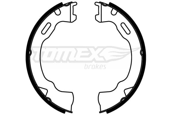 Brake shoe set Tomex TX 22-82