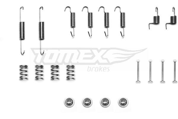 Tomex TX 42-06 Mounting kit brake pads TX4206