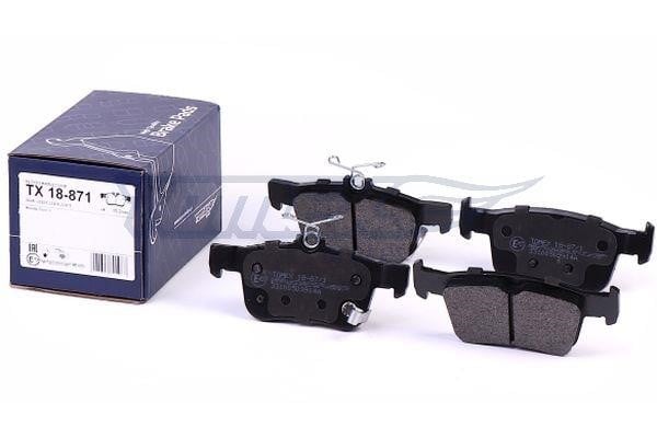 Tomex TX 18-871 Brake Pad Set, disc brake TX18871