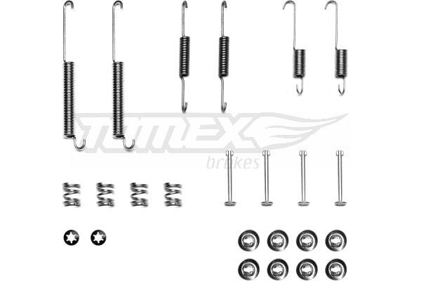 Tomex TX 40-26 Mounting kit brake pads TX4026