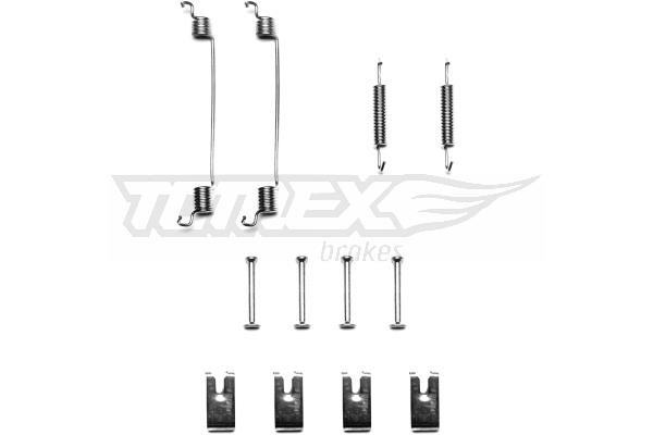 Tomex TX 40-41 Mounting kit brake pads TX4041