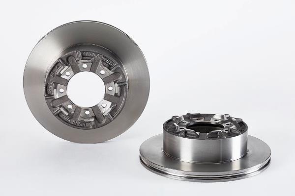 Omnicraft 2134680 Rear brake disc, non-ventilated 2134680