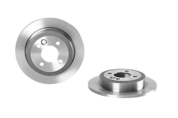 Omnicraft 2143259 Rear brake disc, non-ventilated 2143259