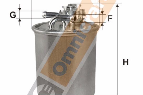 Omnicraft 2136857 Fuel filter 2136857