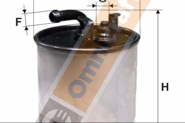 Omnicraft 2136823 Fuel filter 2136823