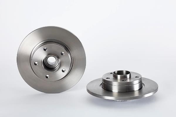 Omnicraft 2134656 Rear brake disc, non-ventilated 2134656