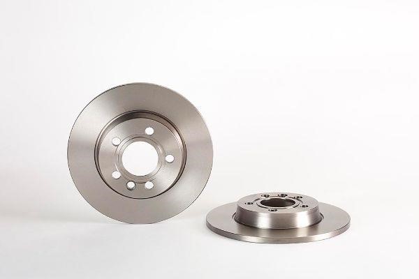 Omnicraft 2134682 Rear brake disc, non-ventilated 2134682