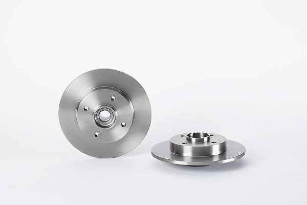 Omnicraft 2134670 Rear brake disc, non-ventilated 2134670