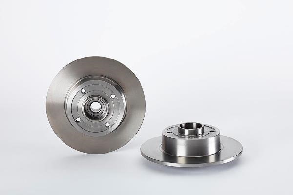 Omnicraft 2143087 Rear brake disc, non-ventilated 2143087