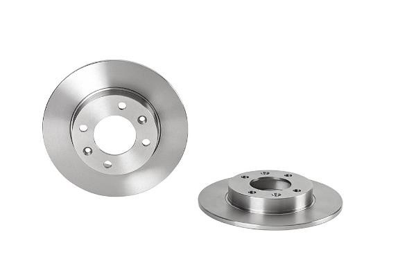 Omnicraft 2134648 Rear brake disc, non-ventilated 2134648
