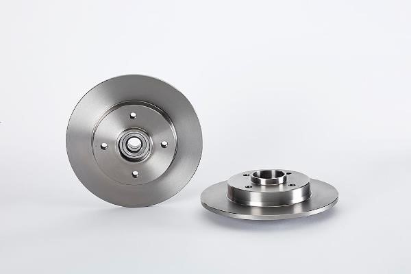 Omnicraft 2134658 Rear brake disc, non-ventilated 2134658