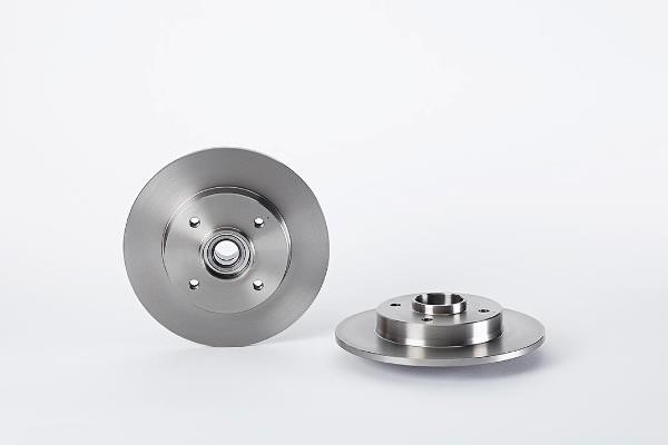 Omnicraft 2134644 Rear brake disc, non-ventilated 2134644